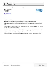 Preview for 29 page of Beko HBA7753DX User Manual