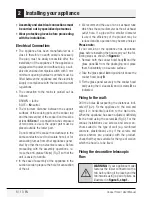 Preview for 8 page of Beko HBG 60 X User Manual