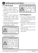 Preview for 45 page of Beko HBS5550W User Manual