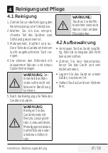 Preview for 67 page of Beko HBS5550W User Manual