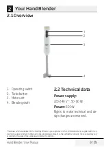 Preview for 9 page of Beko HBS6600W User Manual