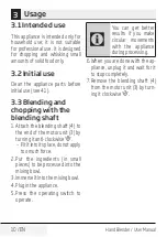 Preview for 10 page of Beko HBS6600W User Manual