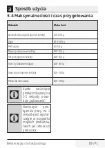 Preview for 69 page of Beko HBS6600W User Manual