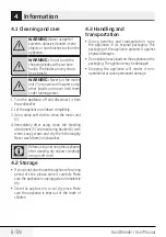 Preview for 8 page of Beko HBS6700W User Manual