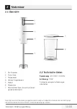 Preview for 13 page of Beko HBS6700W User Manual