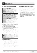 Preview for 23 page of Beko HBS6700W User Manual