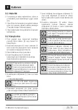 Preview for 29 page of Beko HBS6700W User Manual