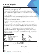 Preview for 33 page of Beko HBS6700W User Manual