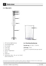 Preview for 13 page of Beko HBS6702W User Manual