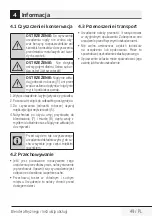 Preview for 49 page of Beko HBS6702W User Manual