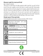 Preview for 2 page of Beko HBS7600W User Manual