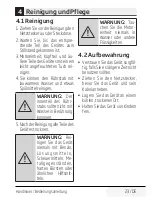 Preview for 23 page of Beko HBS7600W User Manual