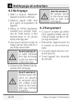 Preview for 36 page of Beko HBS7600W User Manual