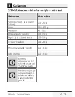 Preview for 45 page of Beko HBS7600W User Manual