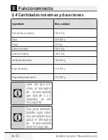 Preview for 56 page of Beko HBS7600W User Manual