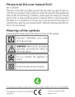 Preview for 2 page of Beko HBS7750X User Manual