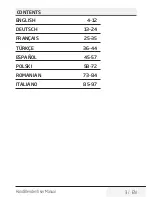 Preview for 3 page of Beko HBS7750X User Manual