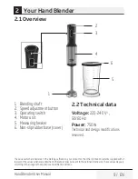 Preview for 9 page of Beko HBS7750X User Manual