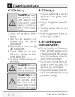 Preview for 12 page of Beko HBS7750X User Manual