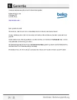 Preview for 24 page of Beko HBS7750X User Manual