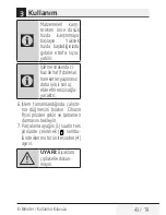 Preview for 43 page of Beko HBS7750X User Manual