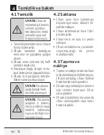 Preview for 44 page of Beko HBS7750X User Manual