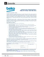 Preview for 56 page of Beko HBS7750X User Manual