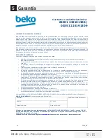 Preview for 57 page of Beko HBS7750X User Manual