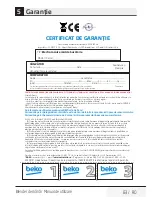 Preview for 83 page of Beko HBS7750X User Manual