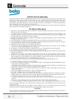 Preview for 96 page of Beko HBS7750X User Manual