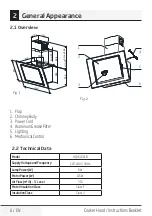 Preview for 8 page of Beko HCA 62321 B Instruction Booklet