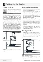 Preview for 12 page of Beko HCA 62321 B Instruction Booklet