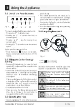 Preview for 9 page of Beko HCA 62420 B Instruction Booklet