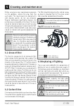 Preview for 17 page of Beko HCA62541B User Manual