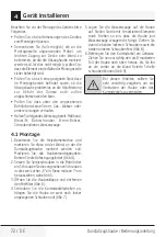 Preview for 72 page of Beko HCA62541B User Manual