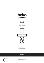 Preview for 1 page of Beko HCA62640BE User Manual