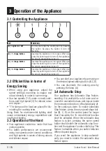 Preview for 8 page of Beko HCA62640BE User Manual