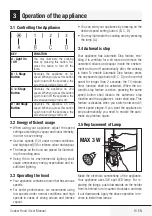 Preview for 9 page of Beko HCA62641BH User Manual