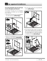 Preview for 75 page of Beko HCA62741B User Manual