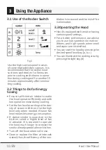 Preview for 10 page of Beko HCF61620X User Manual