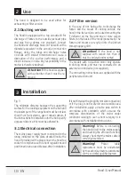 Preview for 10 page of Beko HCP 61310 I User Manual