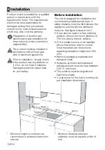 Preview for 12 page of Beko HIAG64223 SX-D-FICz User Manual