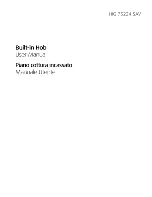 Preview for 1 page of Beko HIG 75224 SAV User Manual