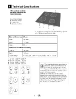 Предварительный просмотр 4 страницы Beko HII 64401 T User Manual