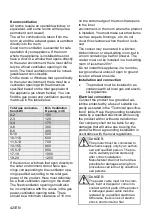 Preview for 42 page of Beko HIML 95225 SXE User Manual