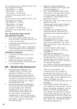 Preview for 46 page of Beko HIXI 84700 UF Installation Instructions Manual