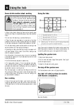 Preview for 19 page of Beko HIYG 64225 SBO User Manual