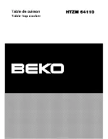 Beko HIZG 64110 Manual preview