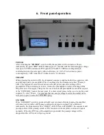 Preview for 8 page of Beko HLV-1000 Instruction & Operation Manual