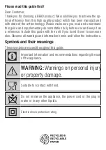 Preview for 3 page of Beko HMM 62404 W User Manual